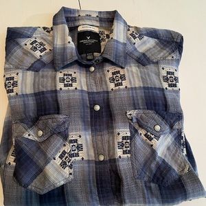 American Eagle Mens Button front M